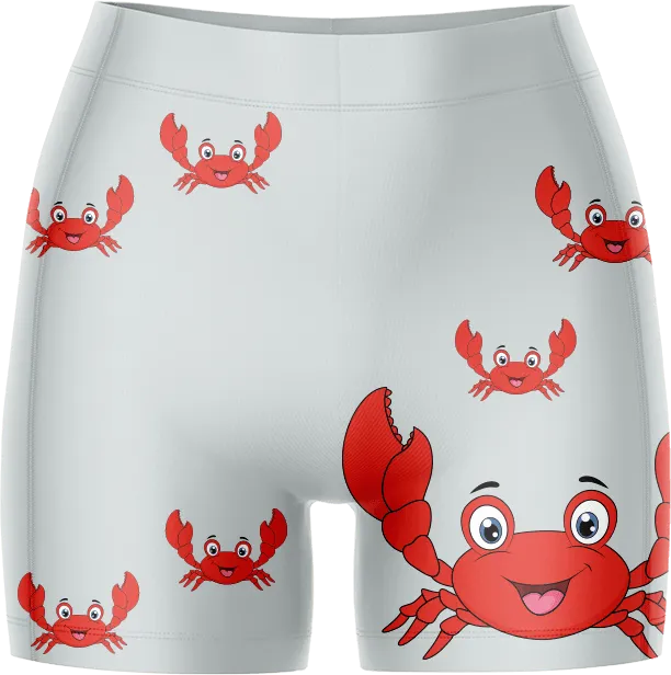 Maddy MudCrab Ladies Gym Shorts