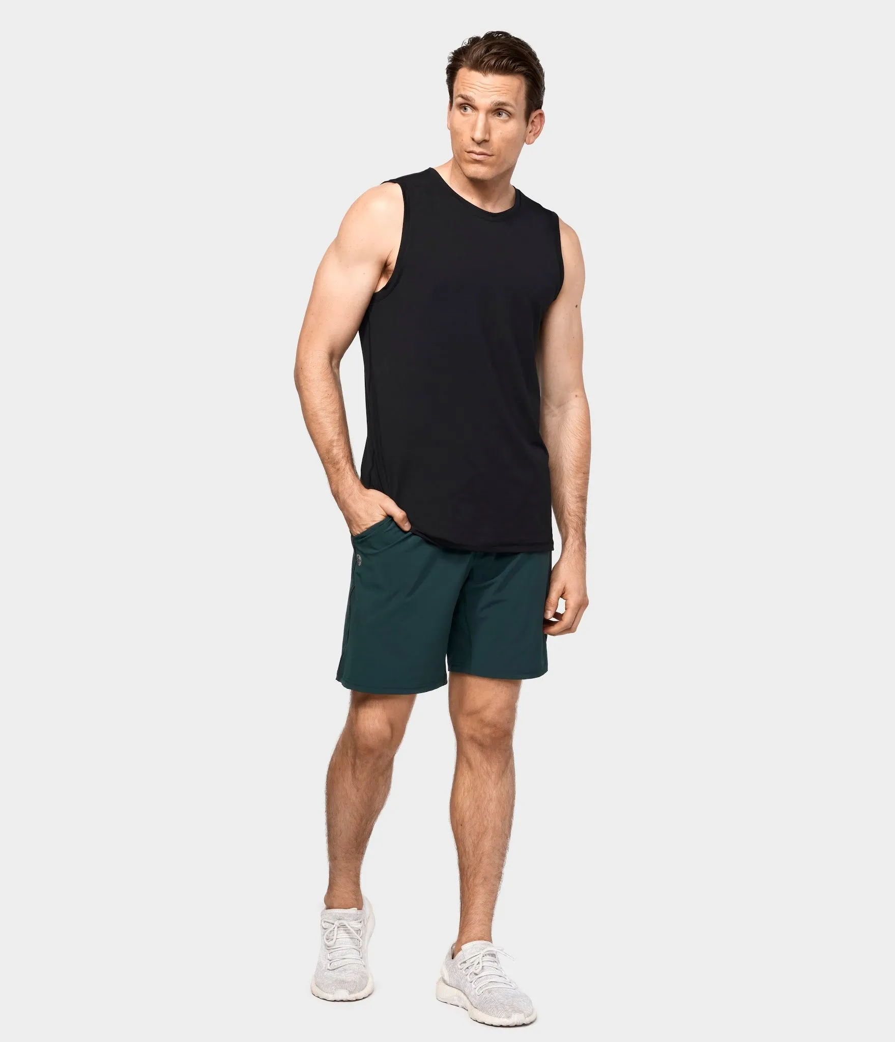 Manduka Apparel - Men's Cross Train Tank 01 - Black