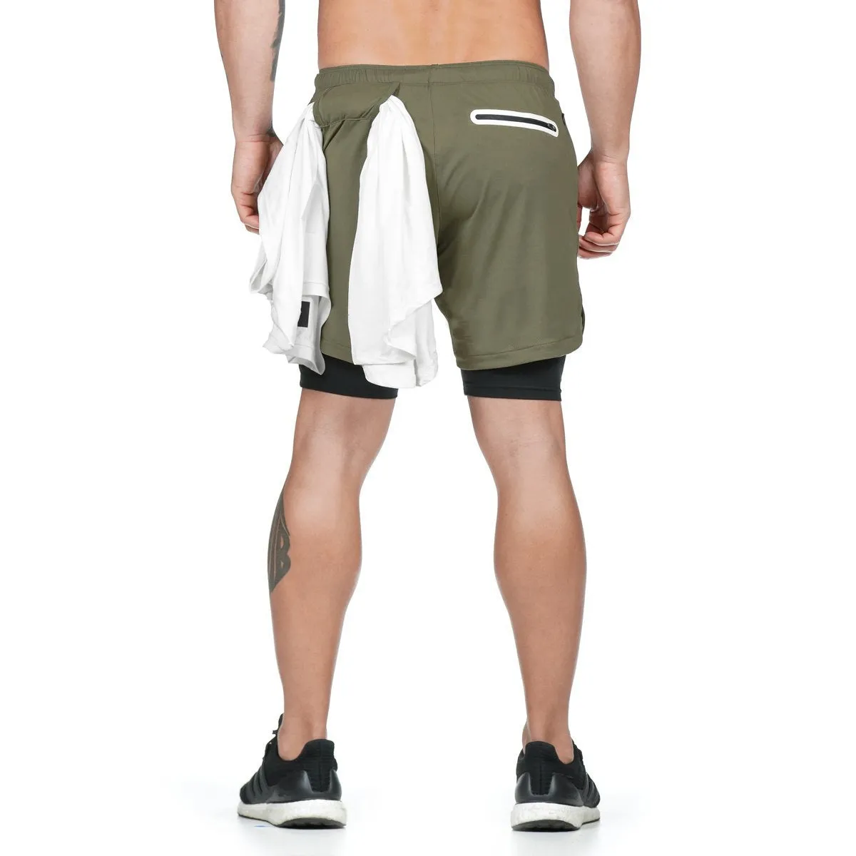 Marathon Quick-Drying Five-Point Pants, Sports Shorts