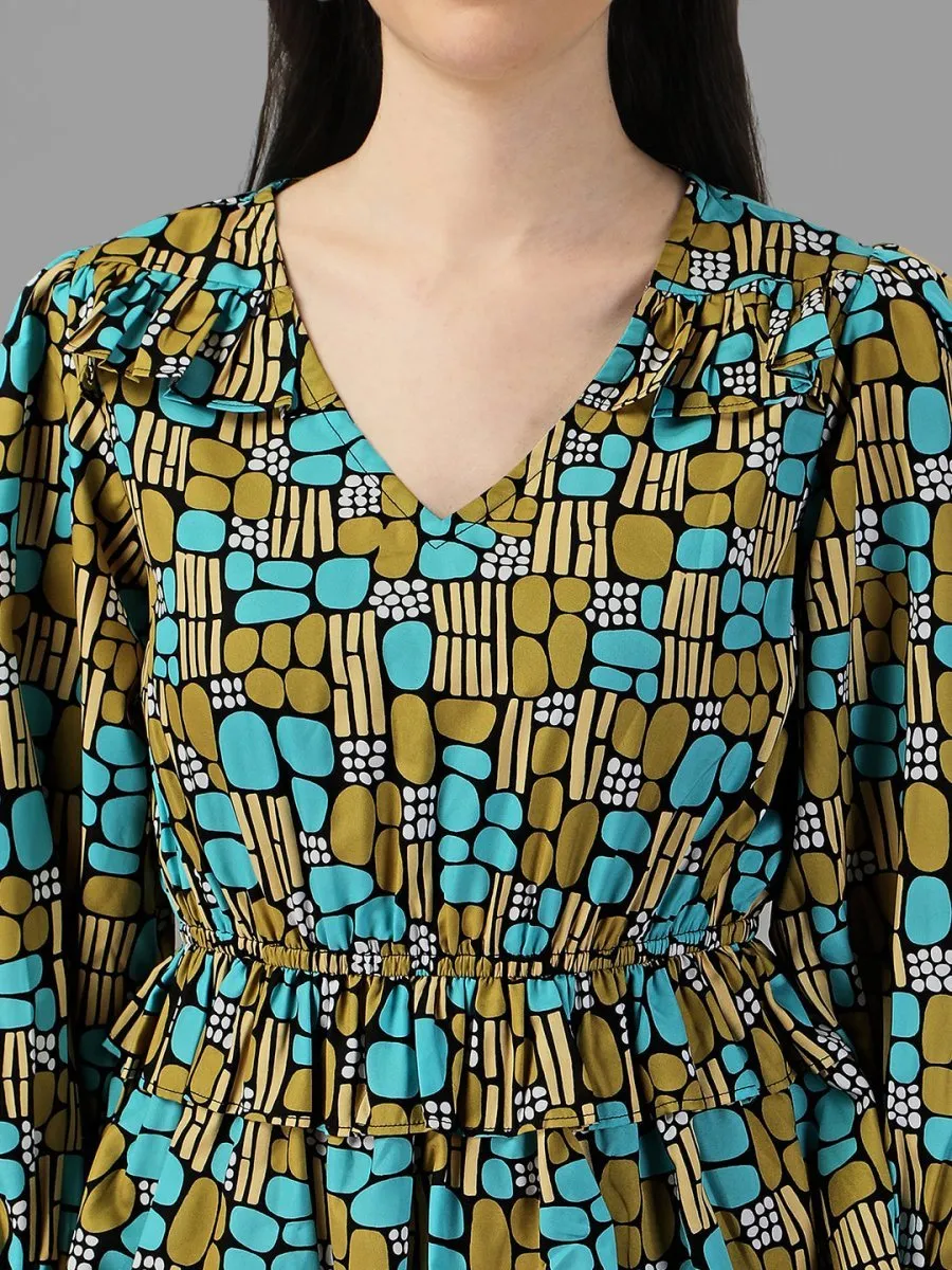 Masakali.co tops for Women western wear Abstract TOP