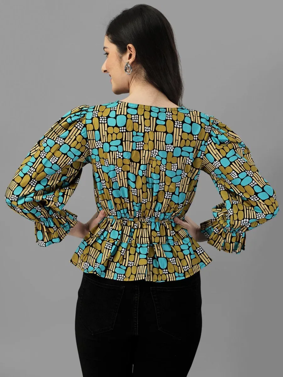 Masakali.co tops for Women western wear Abstract TOP