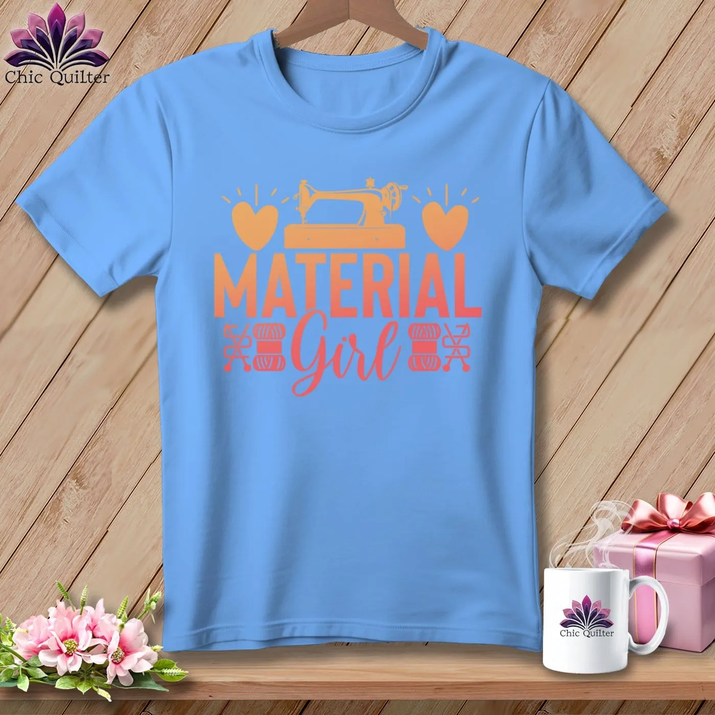 Material Girl ~ Relaxed Fit Tee