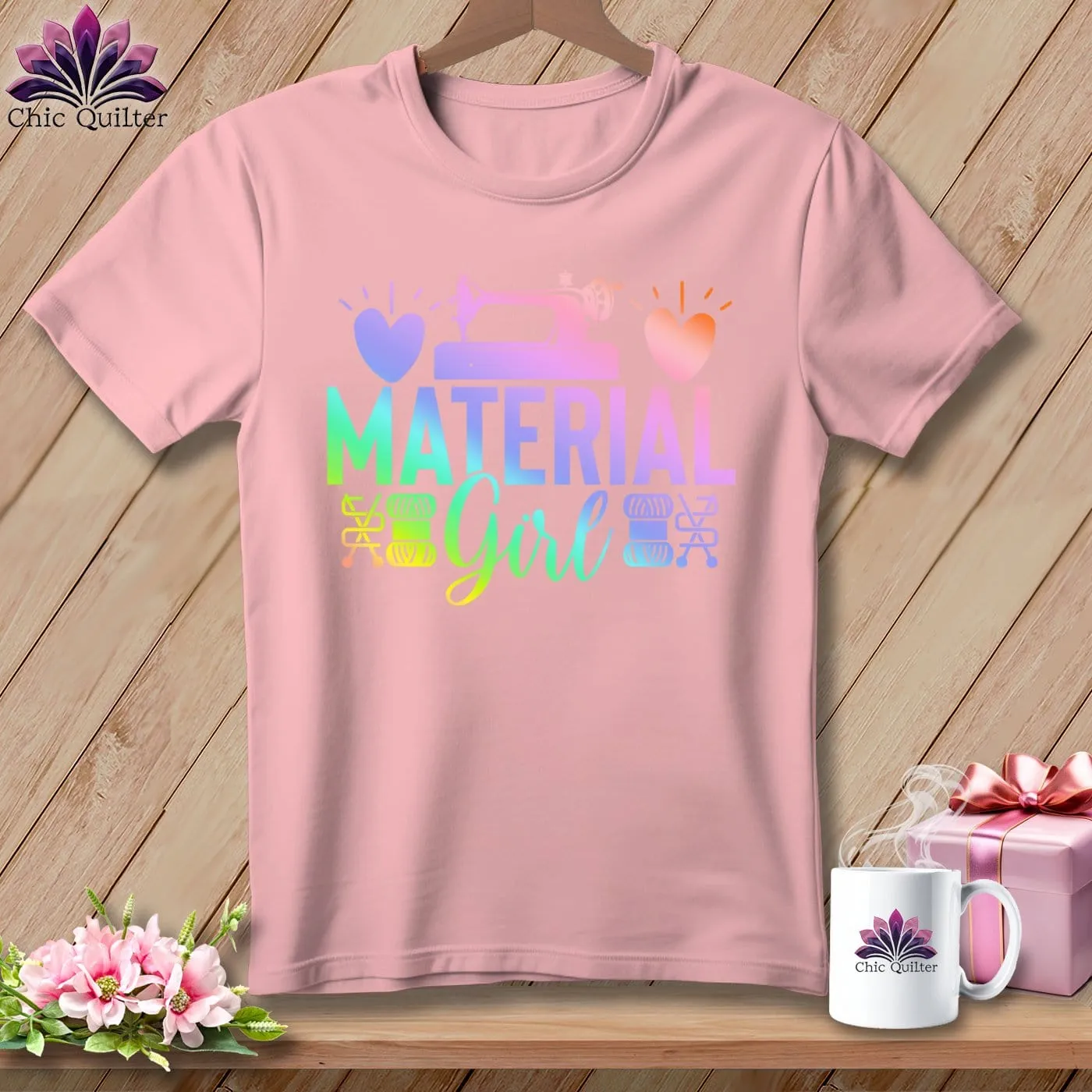 Material Girl ~ Relaxed Fit Tee