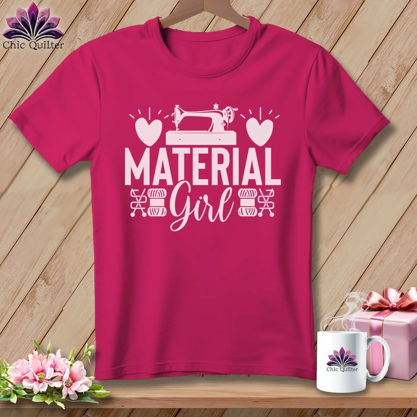 Material Girl ~ Relaxed Fit Tee