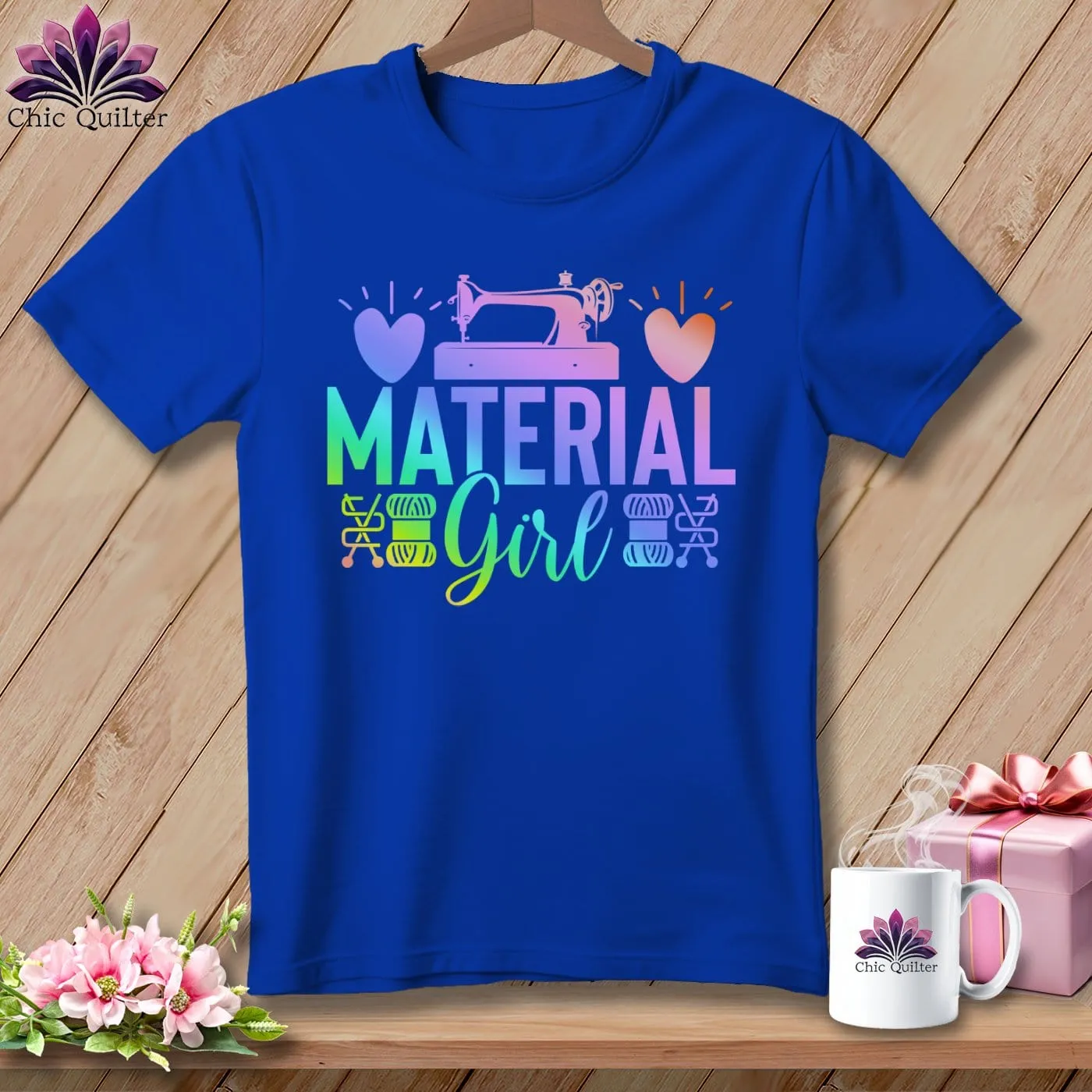 Material Girl ~ Relaxed Fit Tee