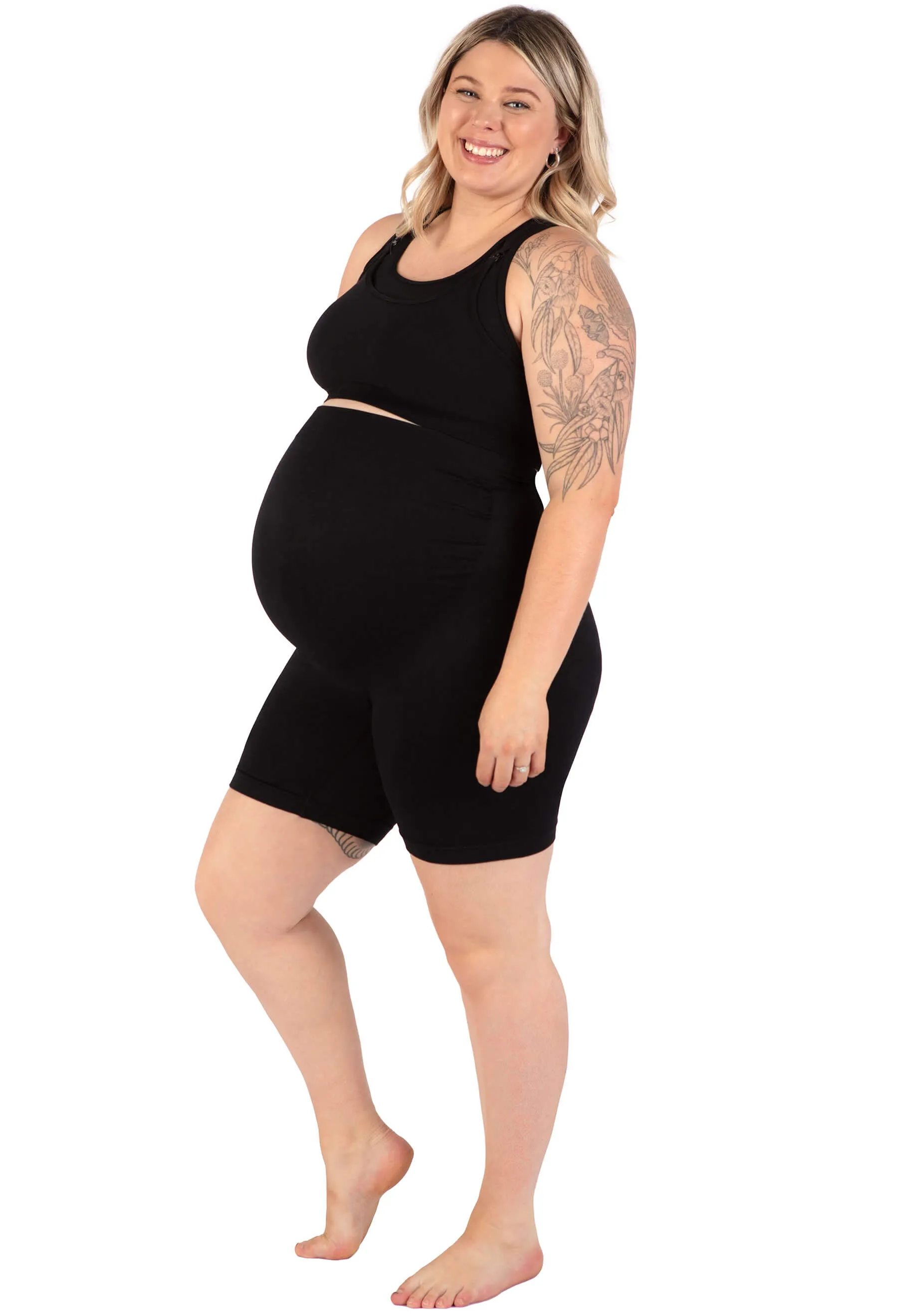 Maternity Bike Shorts - 2 Pack