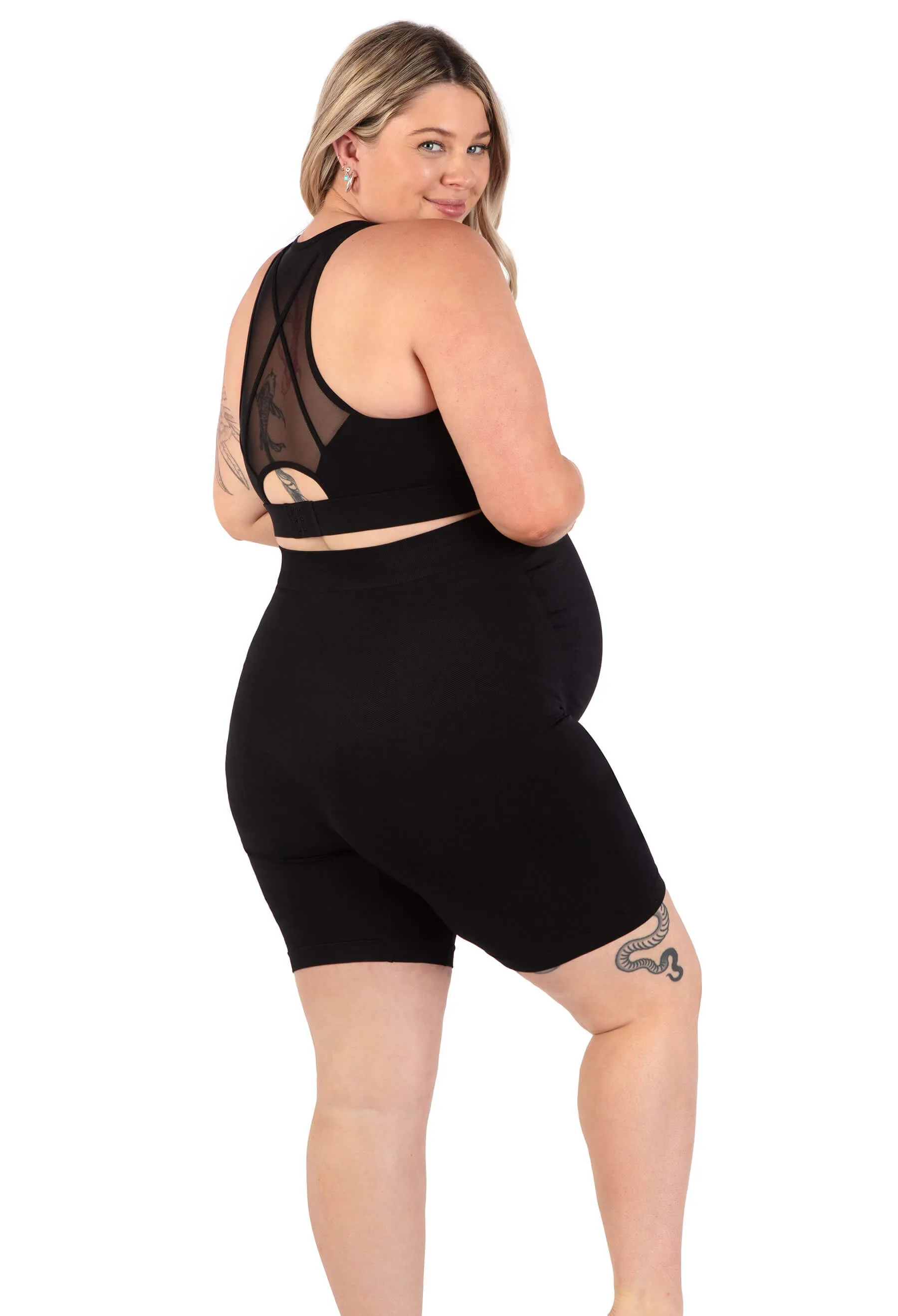 Maternity Bike Shorts - 2 Pack