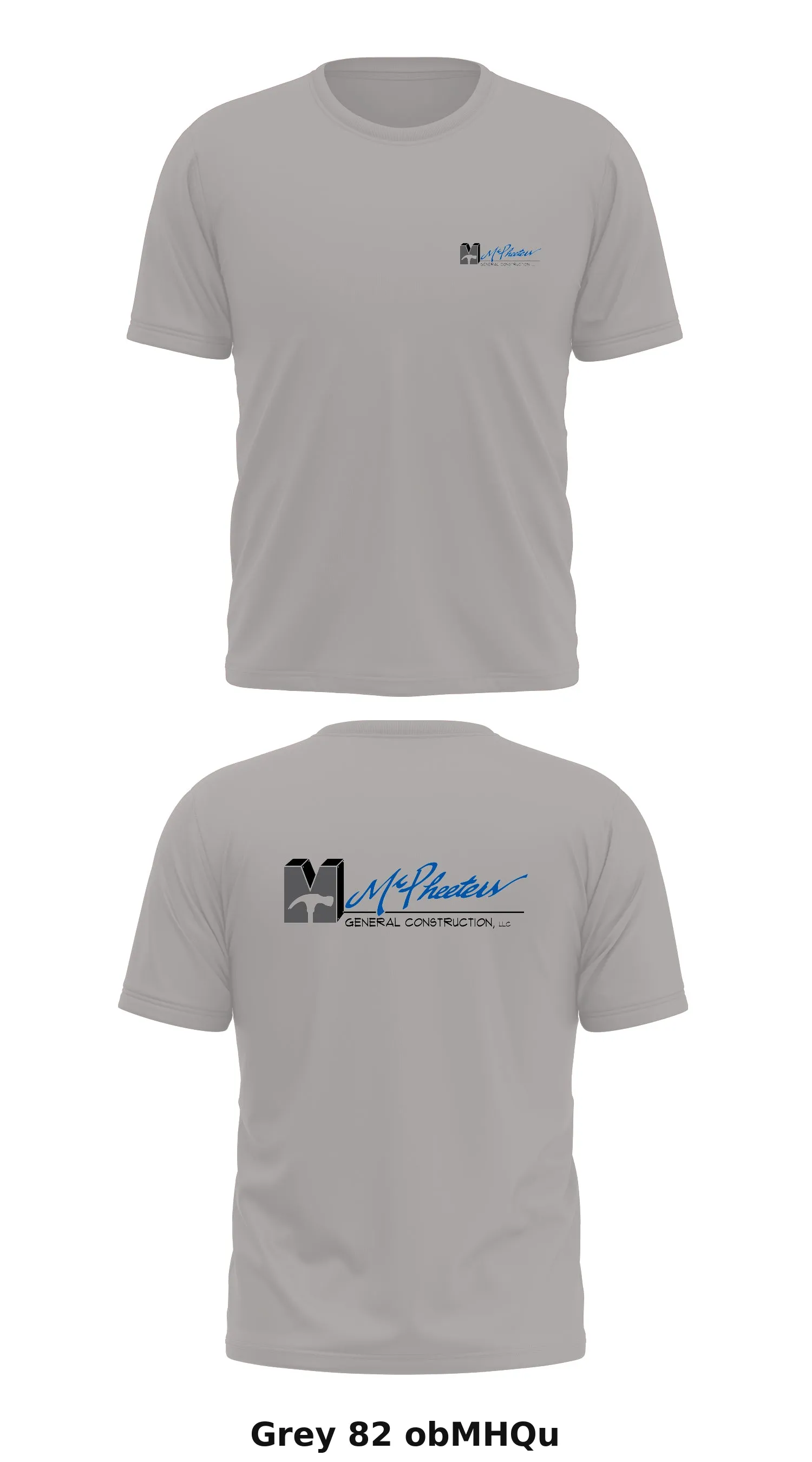 McPheeters General Construction  Store 1 Core Men's SS Performance Tee - obMHQu