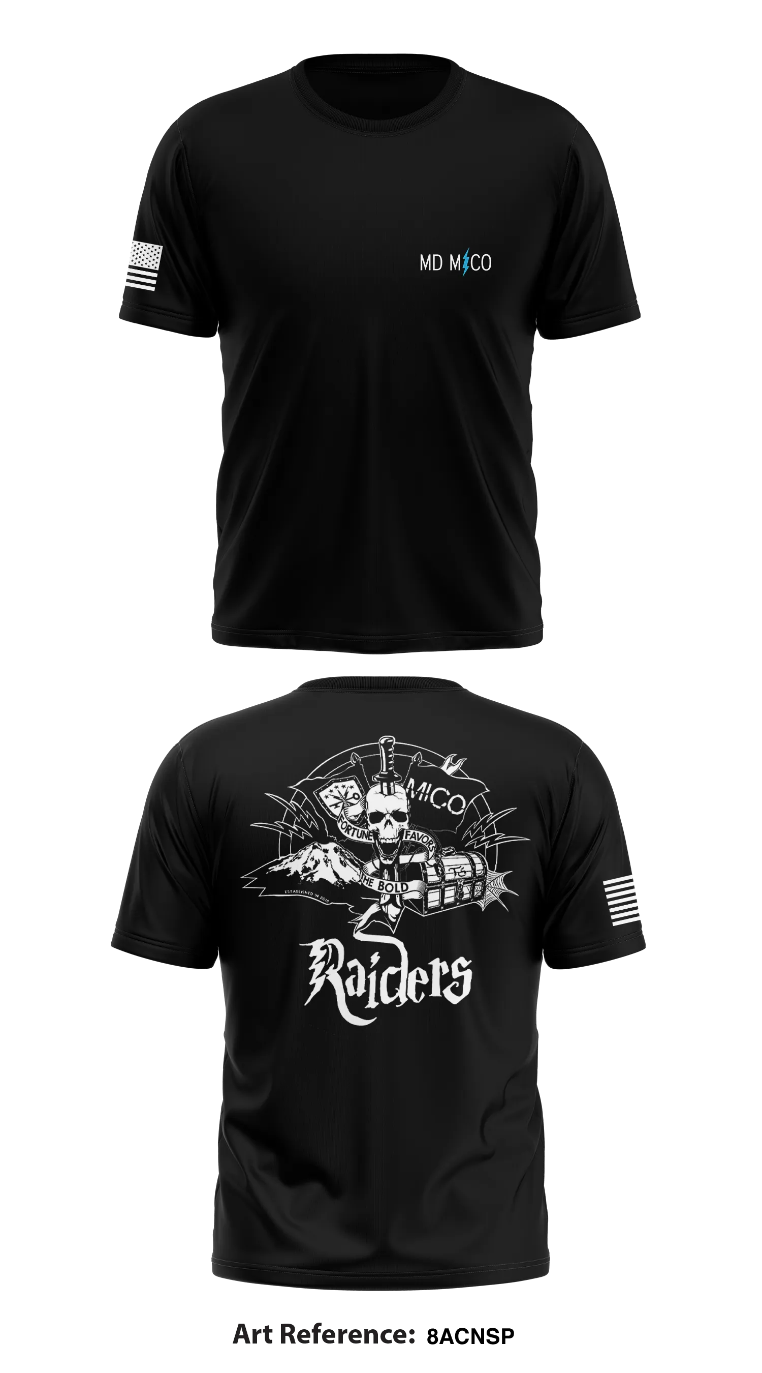 MD MICO Store 1 Core Men's SS Performance Tee - 8acnSp