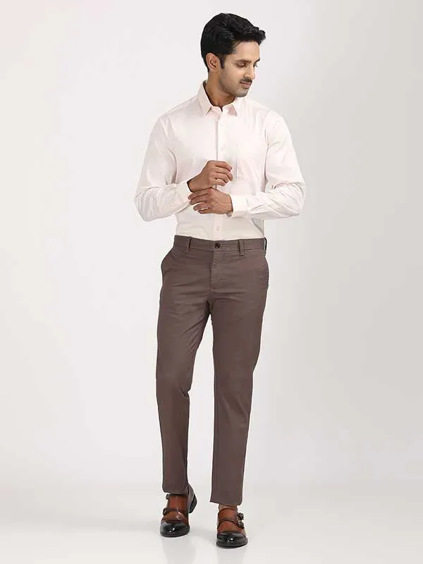 Men Brooklyn Fit Cotton Stretch Trouser
