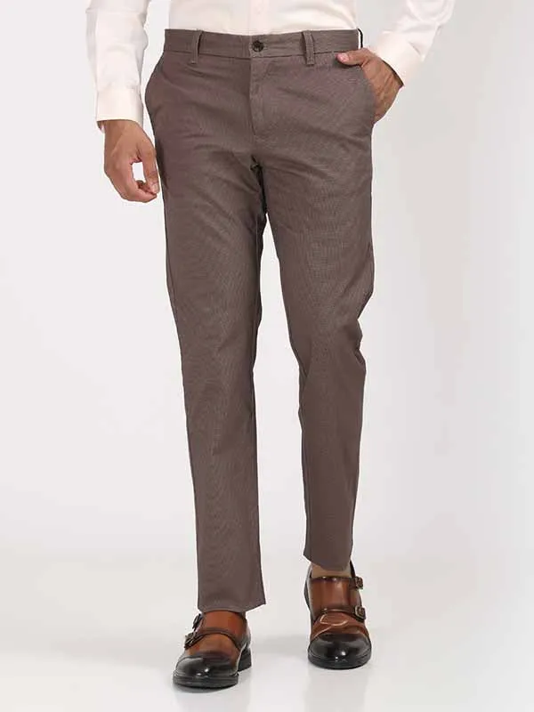 Men Brooklyn Fit Cotton Stretch Trouser