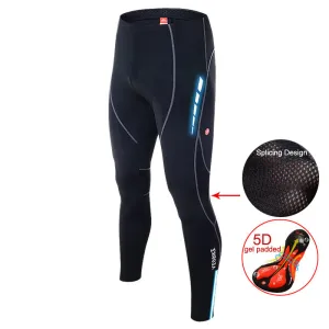 Men Long Cycling Pants Mtb Bike Trousers Mens Bicycle Shorts Gel Padded 5d Sportswear Reflective Tights Shorts Cycle Clothing