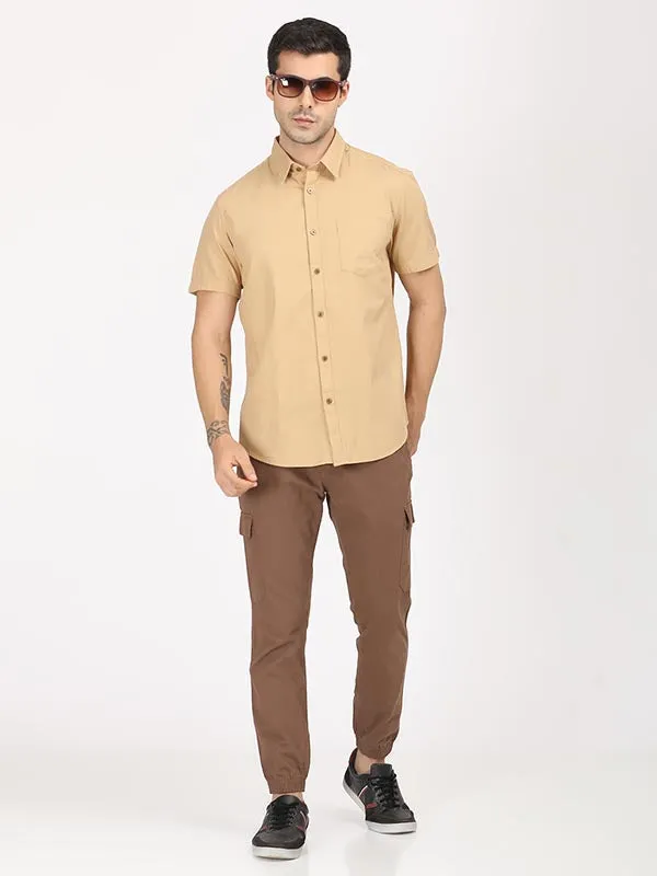 Men Urban Fit Cotton Trouser