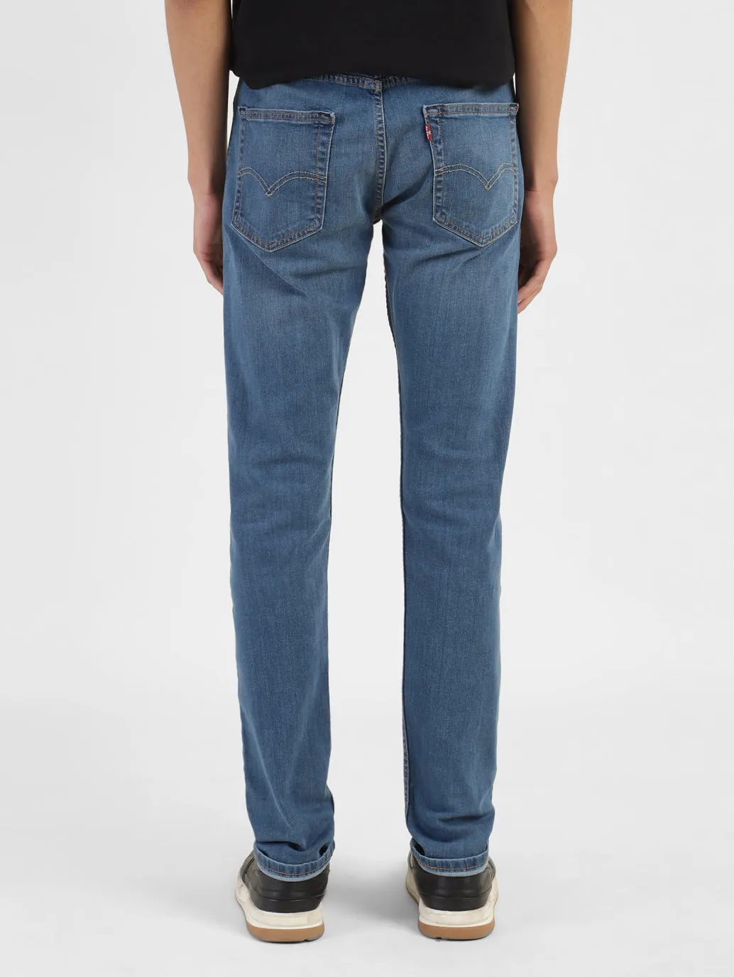 Men's 512 Blue Tapered Fit Mid Rise Jeans