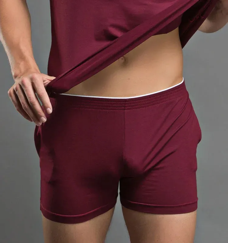 Men's Basic Skinny Sweat Shorts