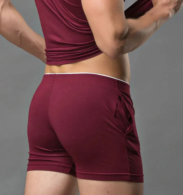 Men's Basic Skinny Sweat Shorts