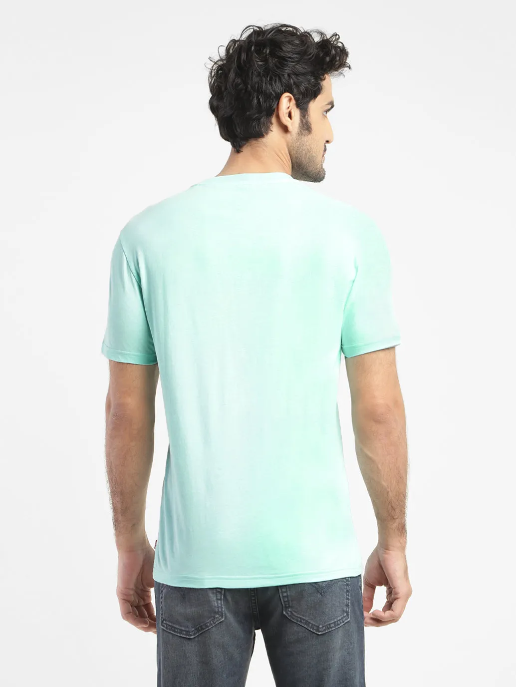 Men's Brand Logo Regular Fit T-shirt