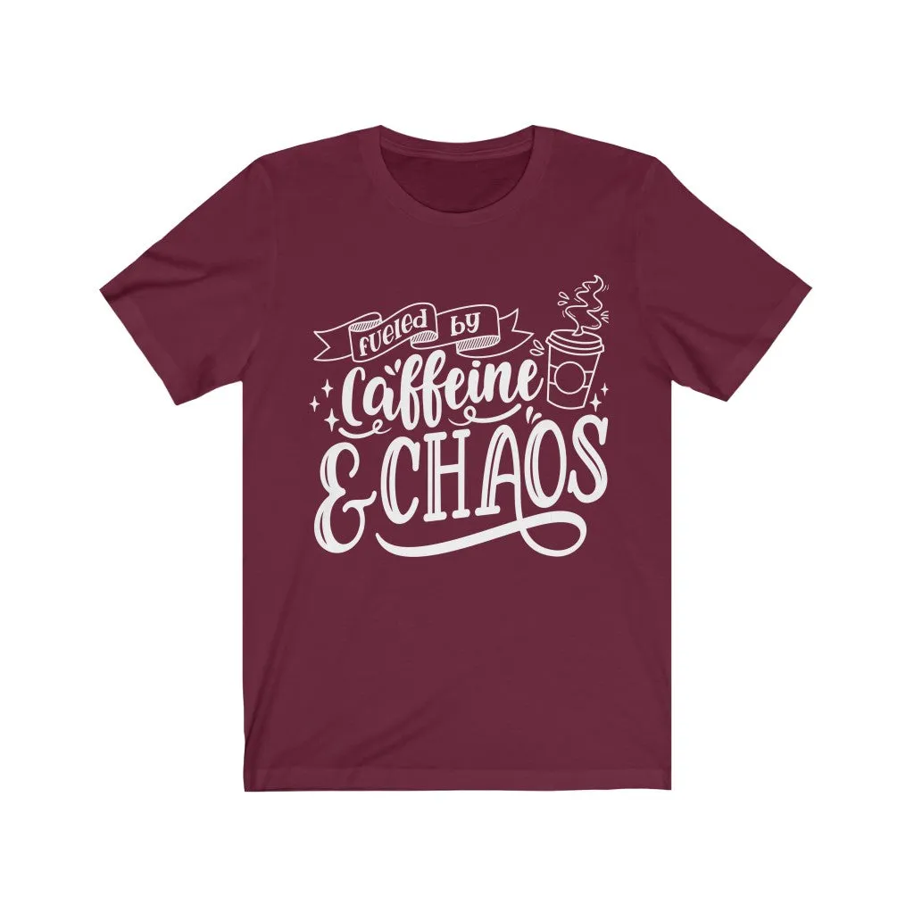 Men's Caffeine & Chaos Jersey T-shirt