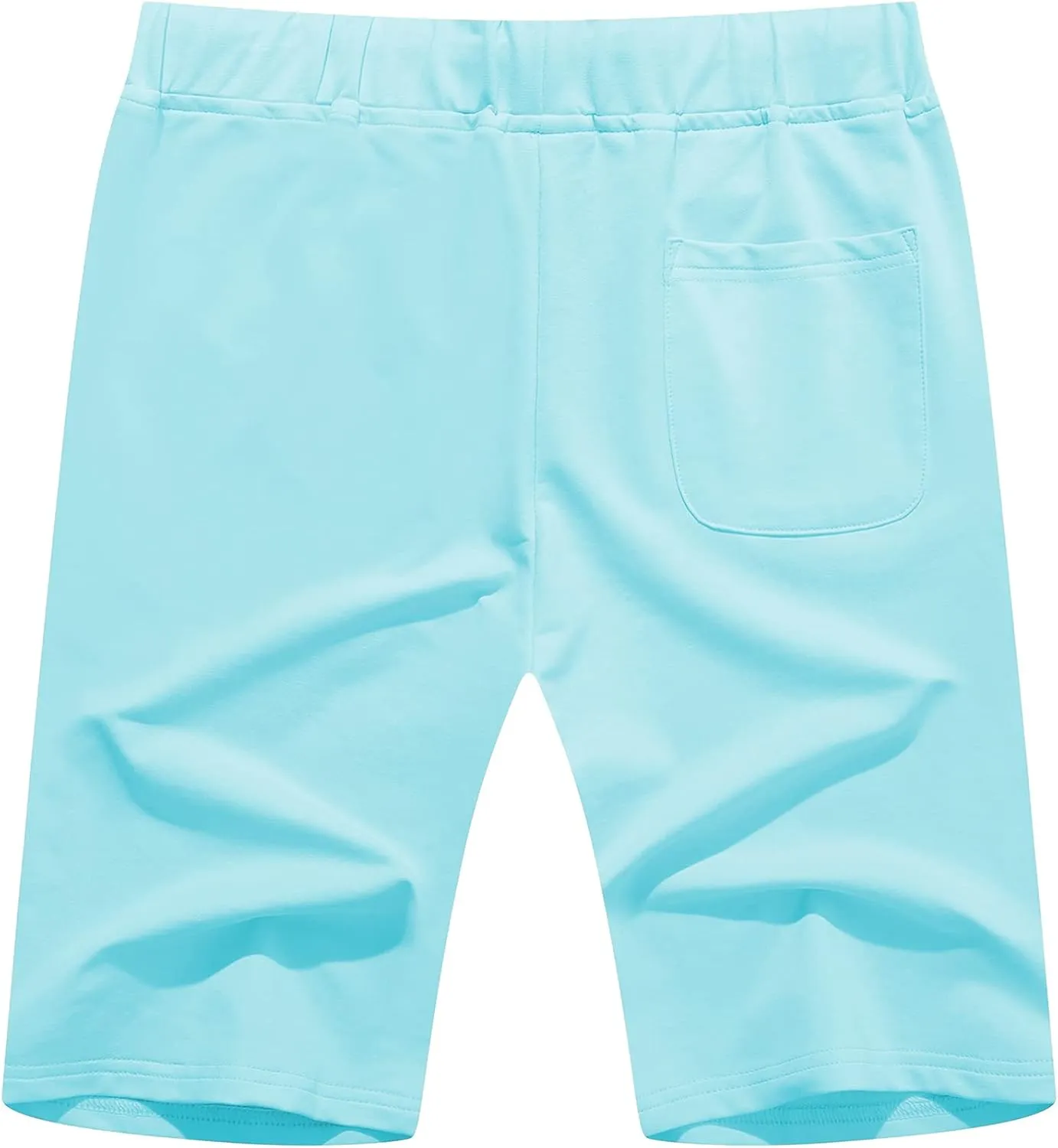 Men's Casual Elastic Jogger Shorts - Gym Active Shorts with Pockets for Comfort & Style