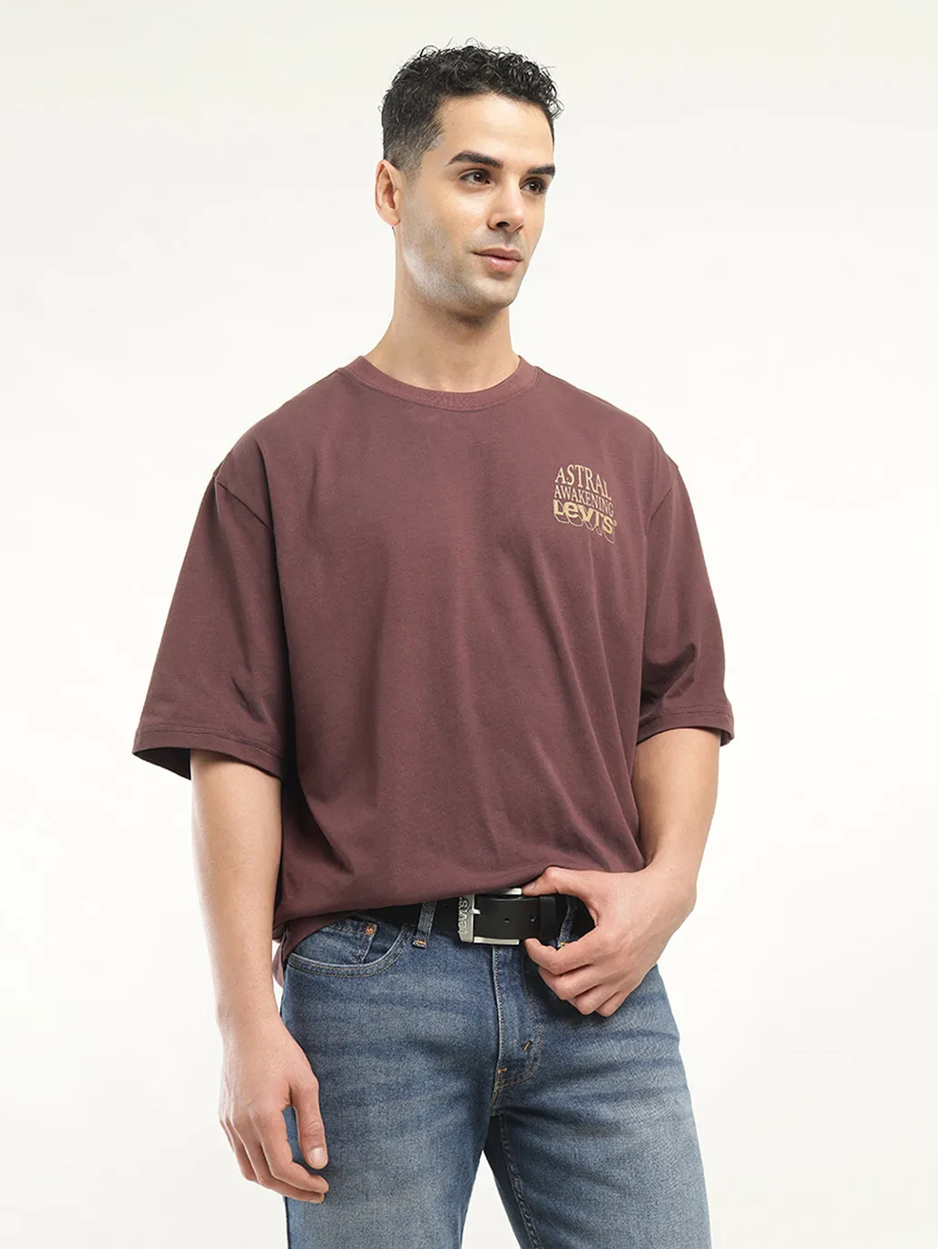 Men's Graphic Print Loose Fit T-shirt