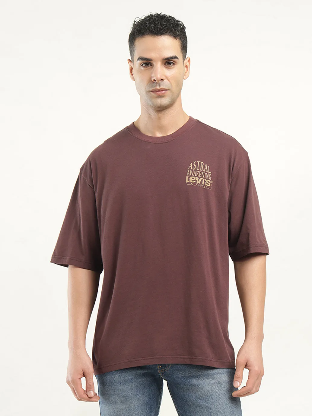 Men's Graphic Print Loose Fit T-shirt