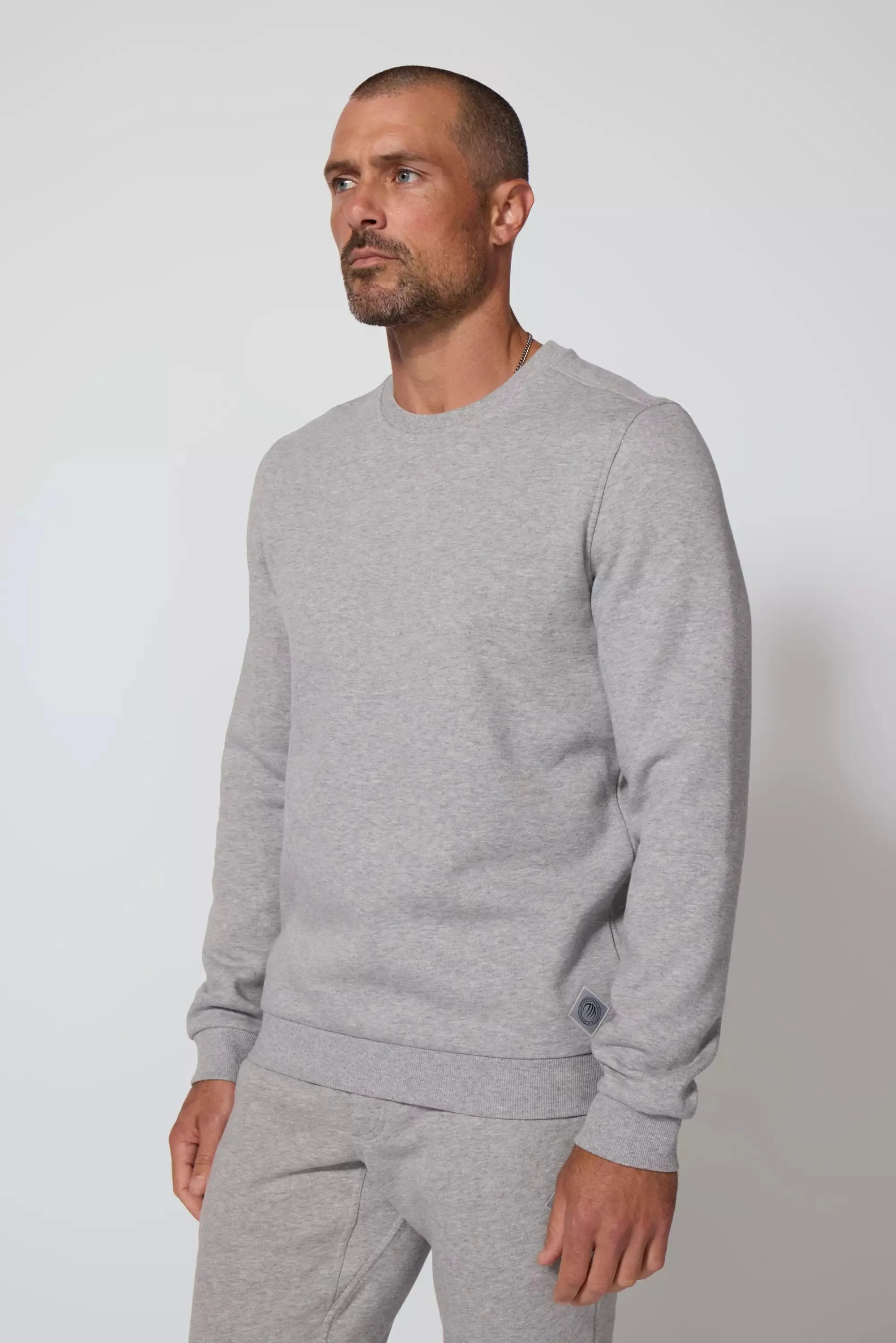 Men's Luxefleece Sweatshirt - Htr Concrete