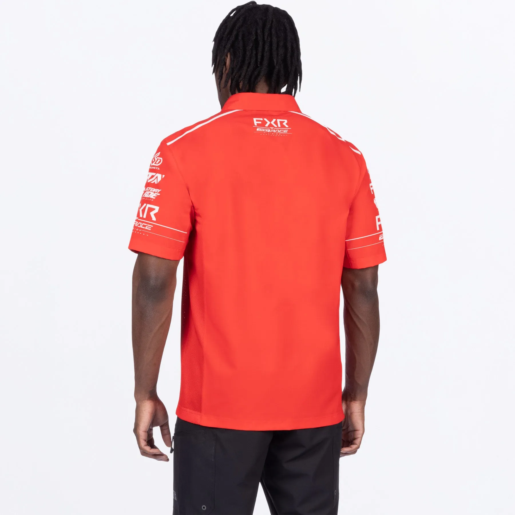 Men's Race Div Performance UPF Polo Shirt
