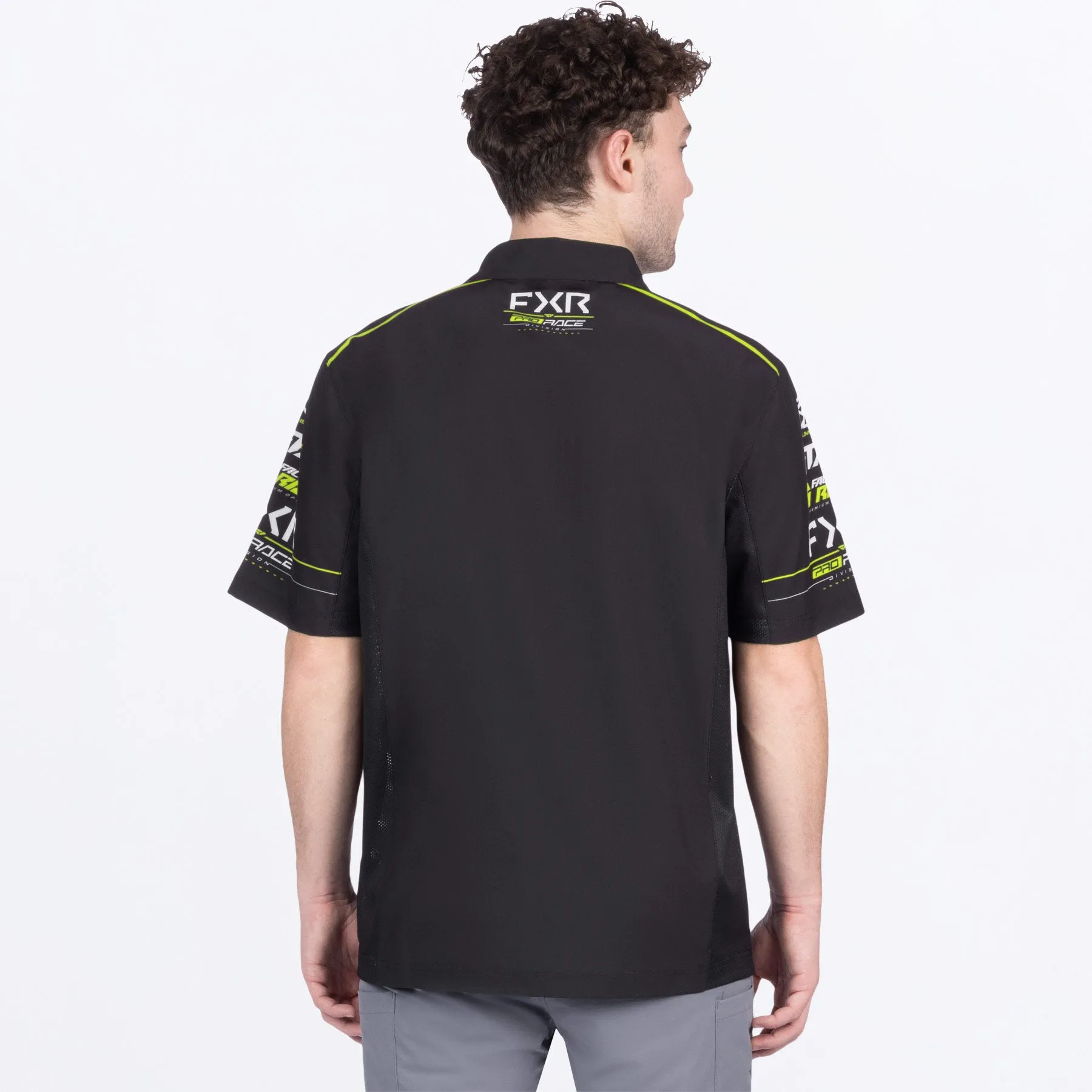 Men's Race Div Performance UPF Polo Shirt