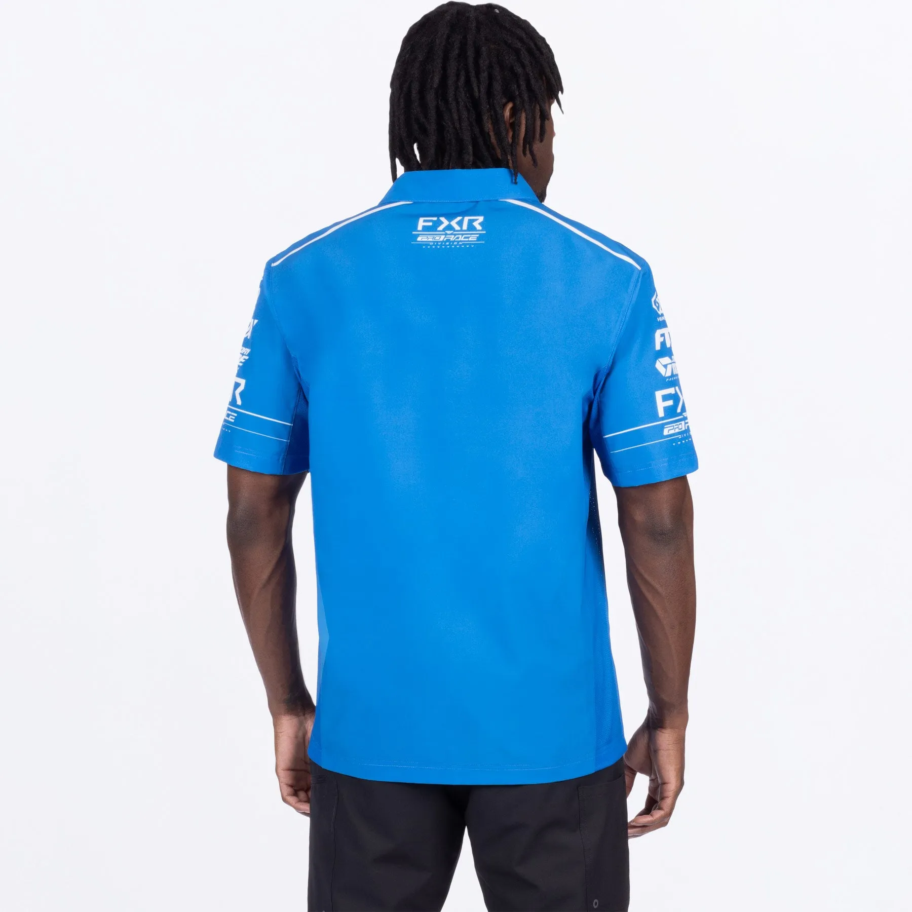 Men's Race Div Performance UPF Polo Shirt