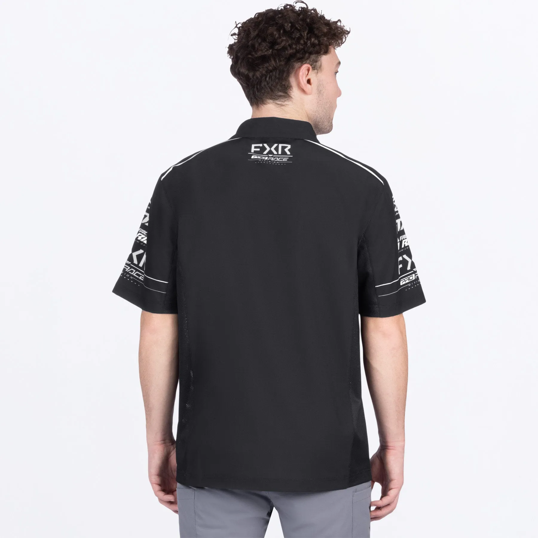 Men's Race Div Performance UPF Polo Shirt