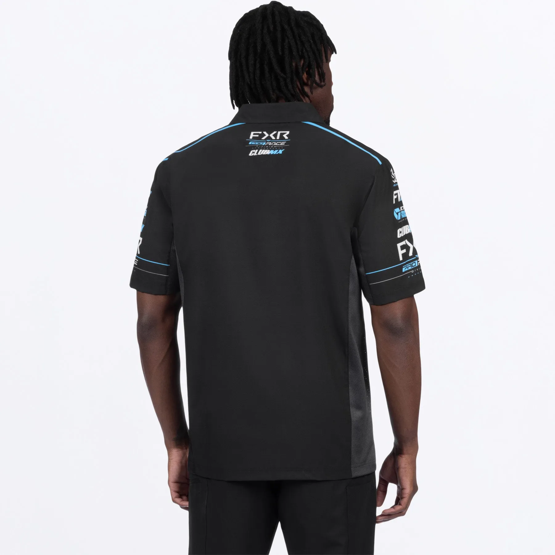 Men's Race Div Performance UPF Polo Shirt