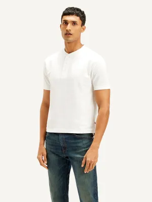 Men's Solid Slim Fit T-shirt