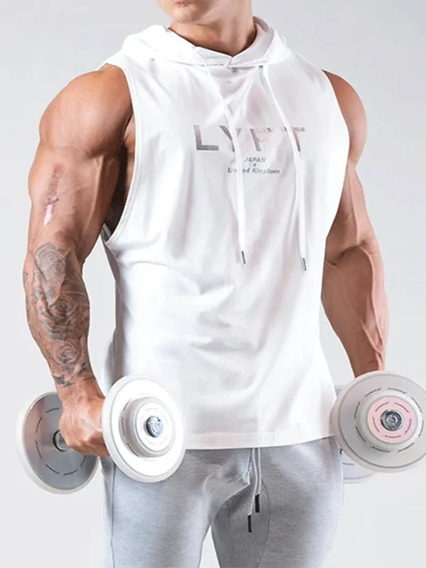 Men's Sports Breathable Hooded Vest