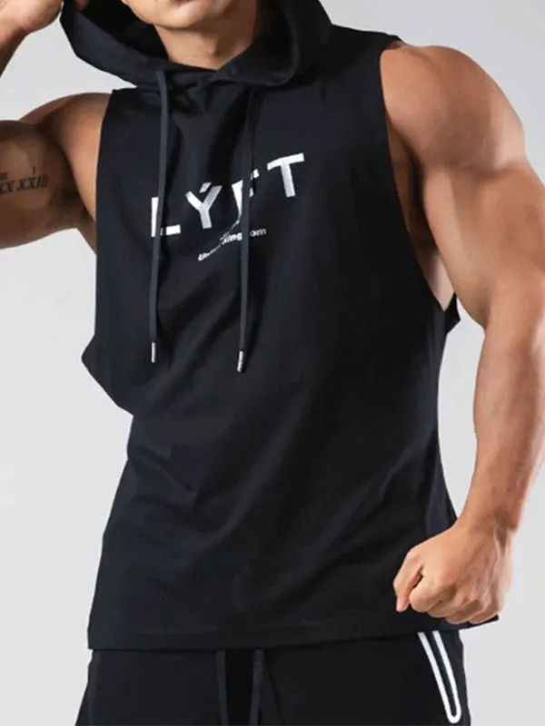 Men's Sports Breathable Hooded Vest