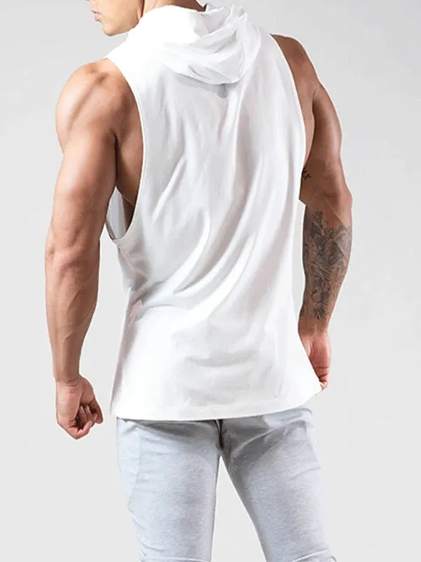 Men's Sports Breathable Hooded Vest