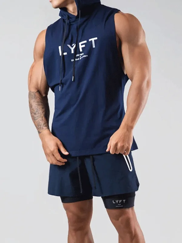 Men's Sports Breathable Hooded Vest