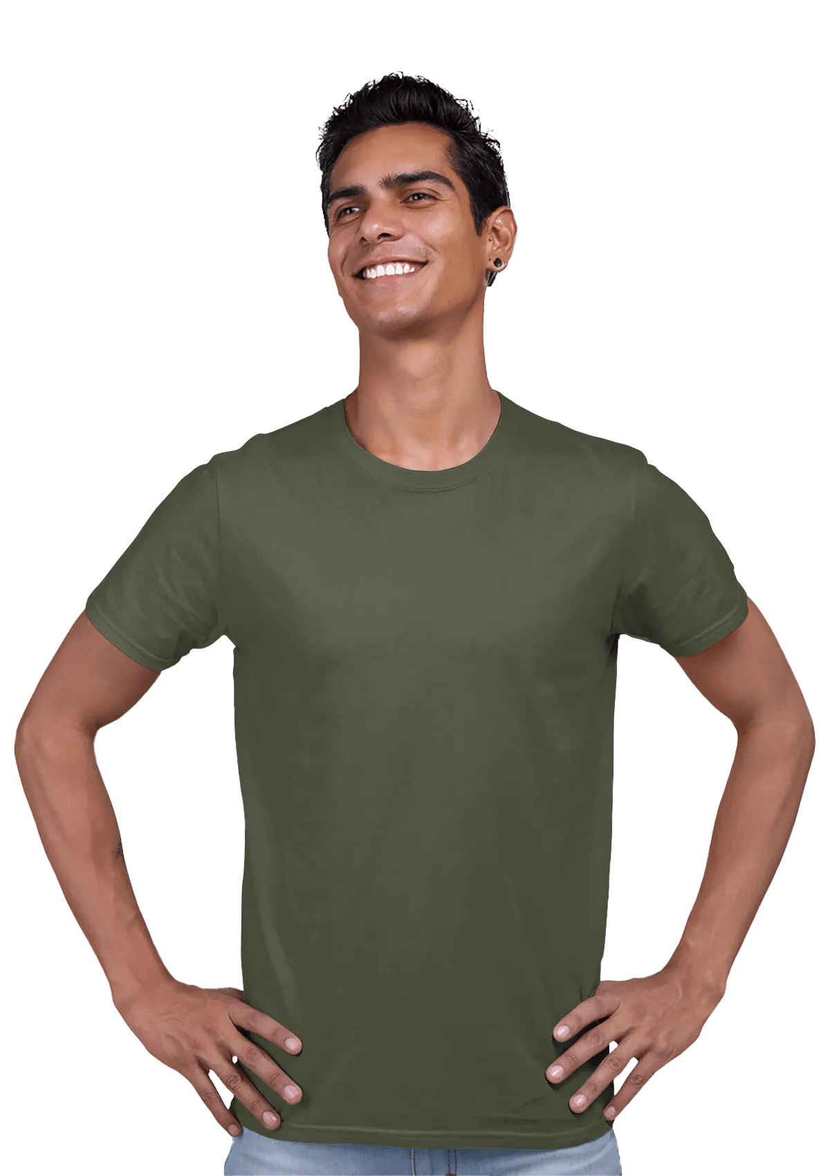 Mens T-Shirts Short Sleeve Crew Neck 3 Pack - Jackson