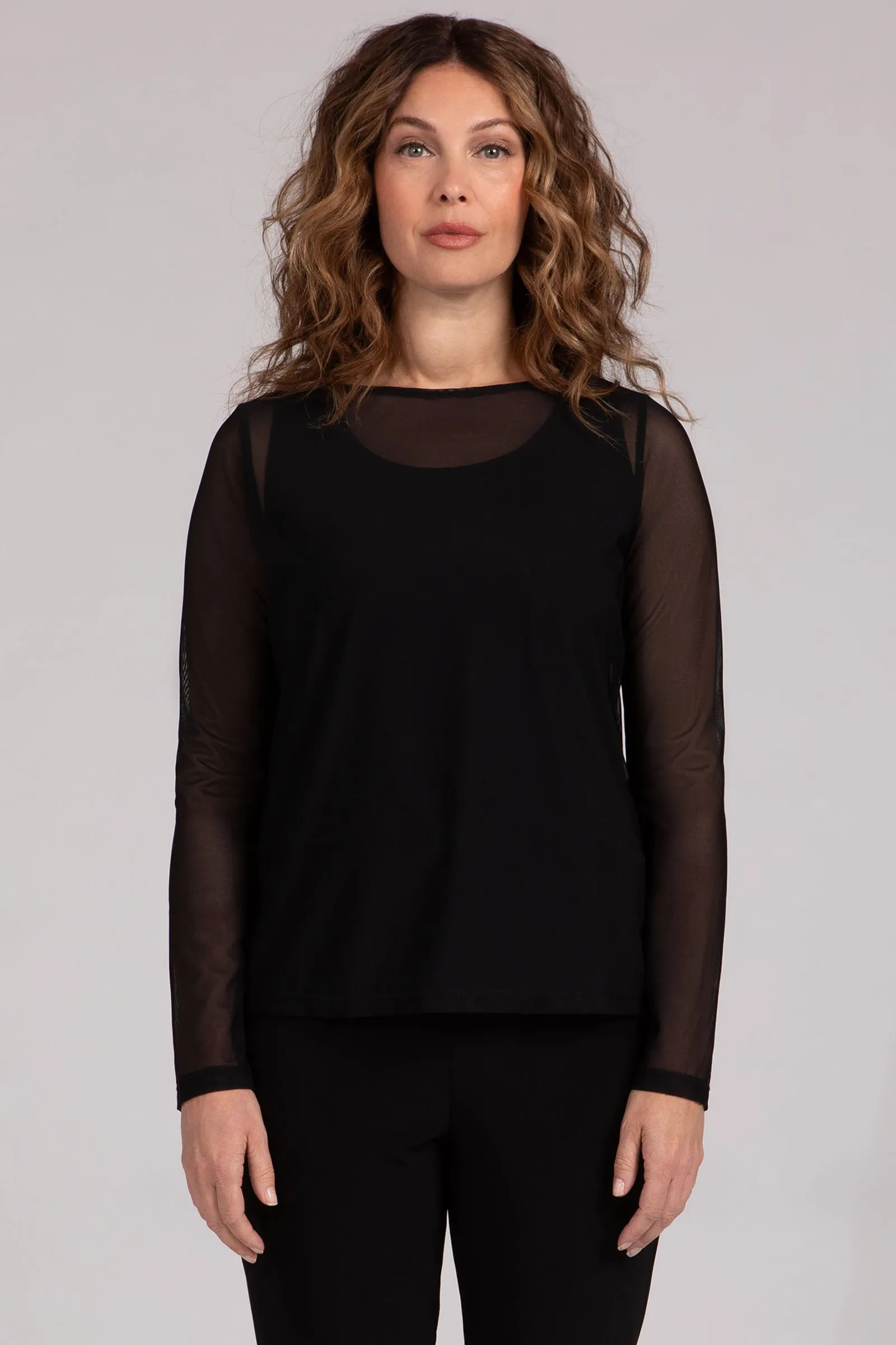Mesh Barely T