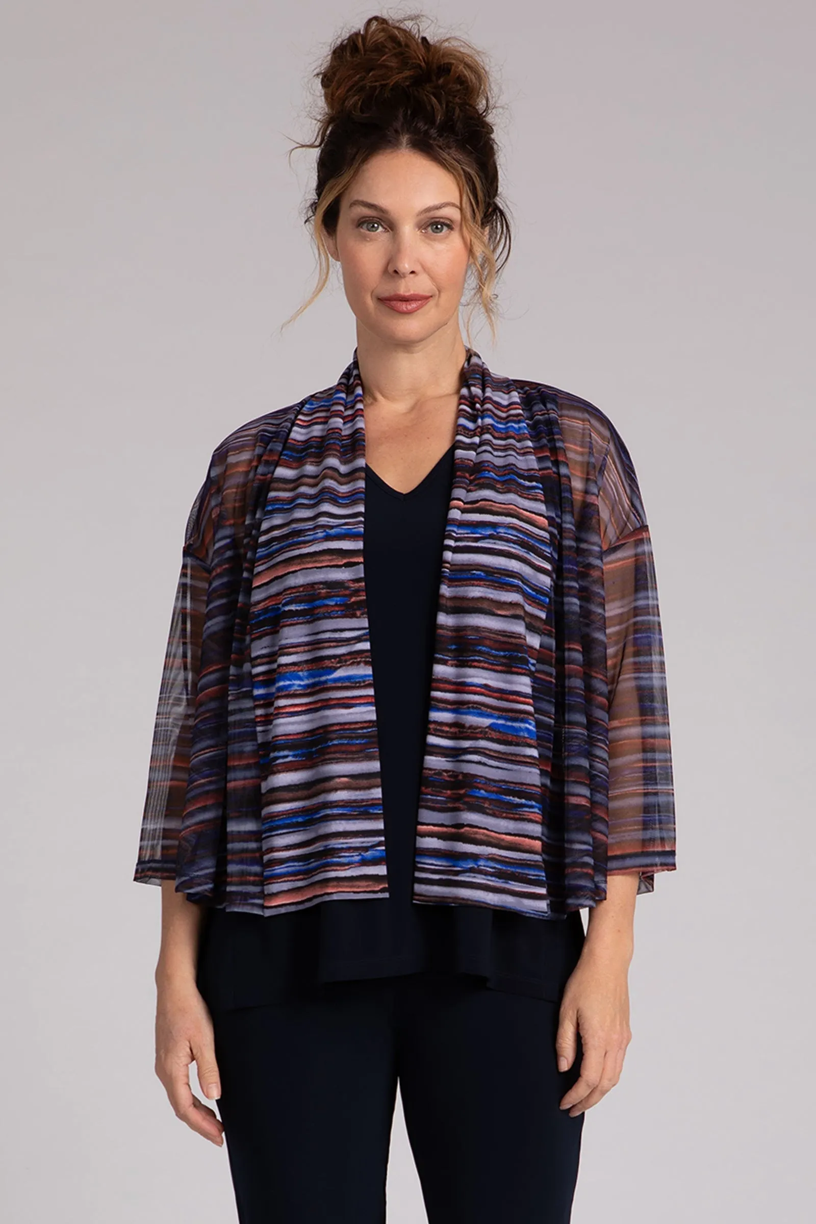 Mesh Mezza Luna Cardigan