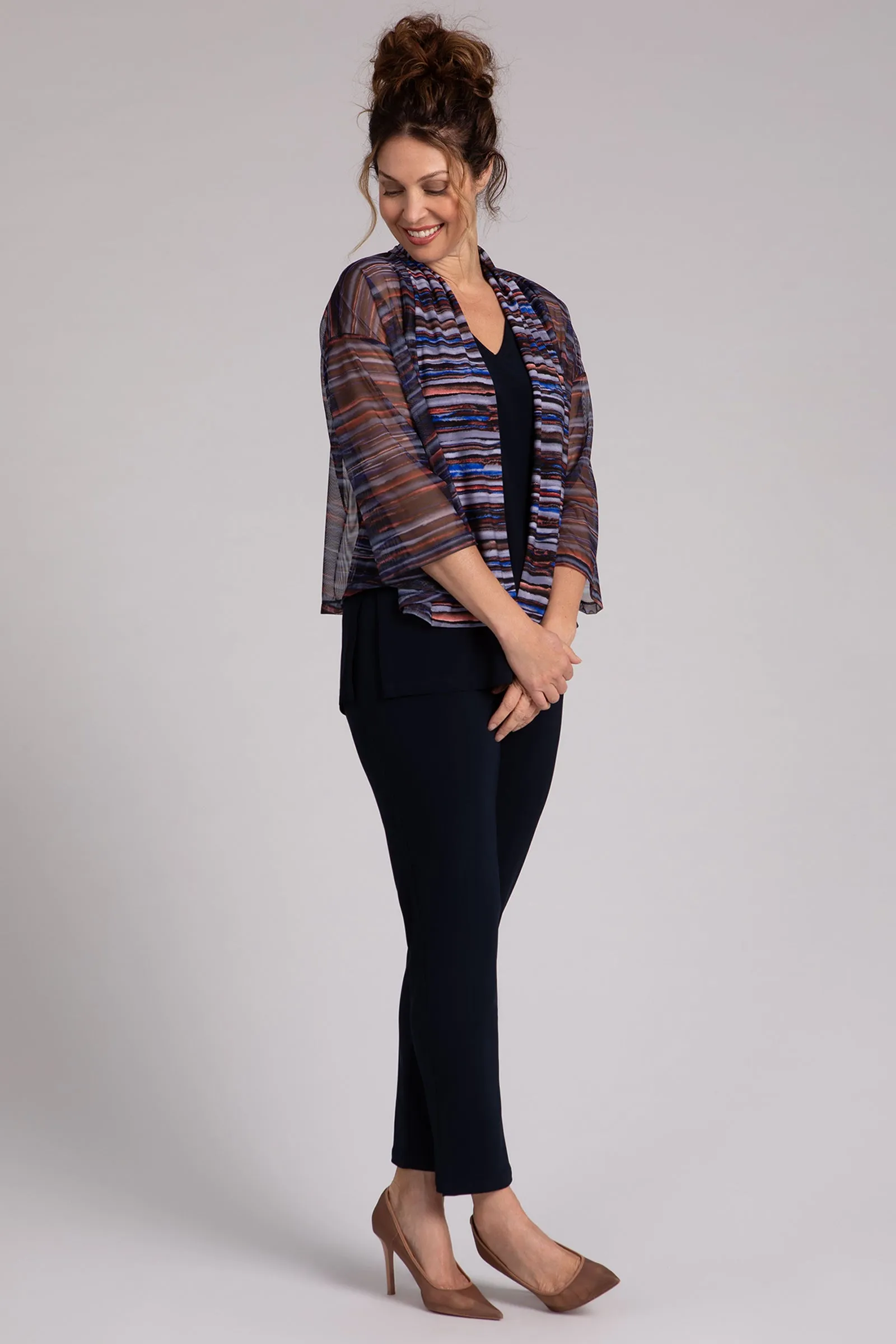 Mesh Mezza Luna Cardigan