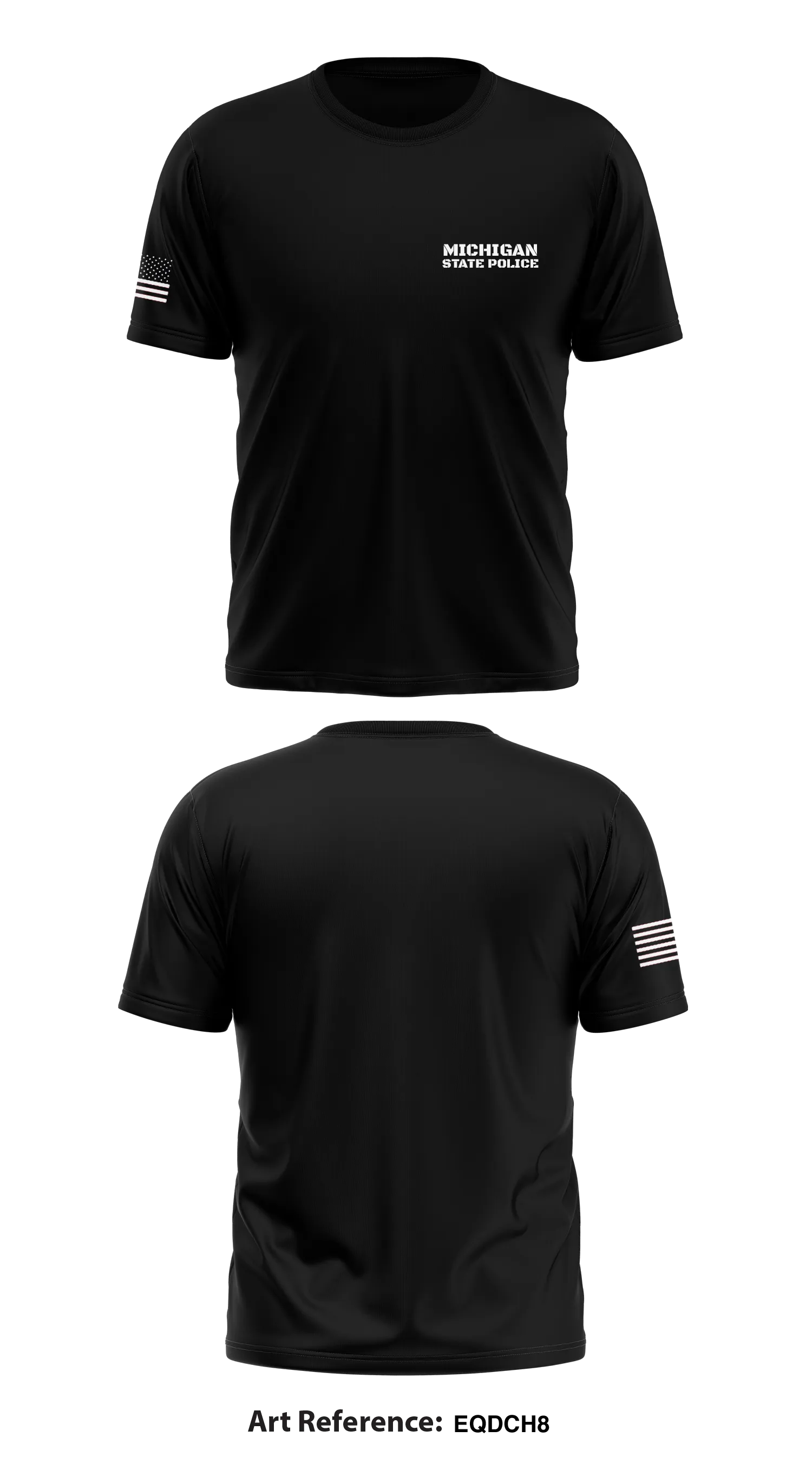 Michigan State Police Store 1 Core Men's SS Performance Tee - eQdCH8