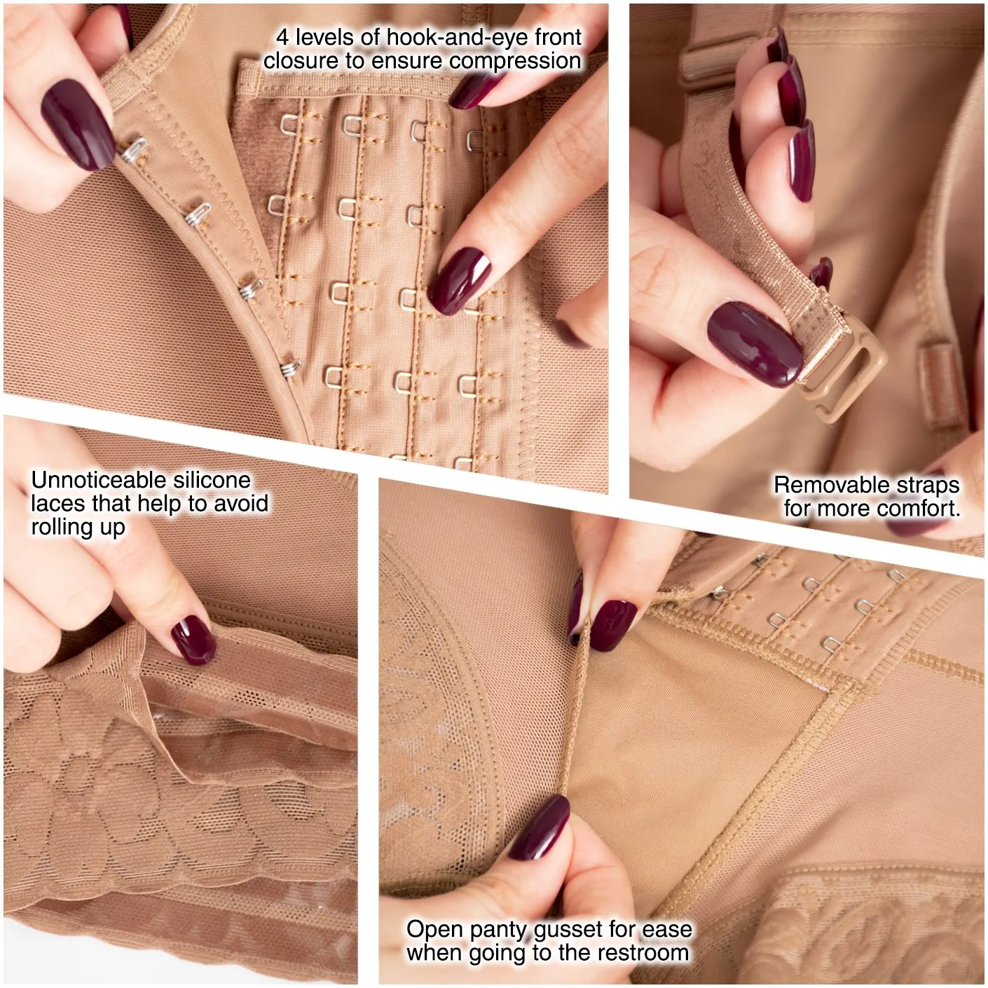 Mid Thigh Butt Lifting Shapewear Fajas