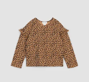 Miles the Label Leopard Print Tee