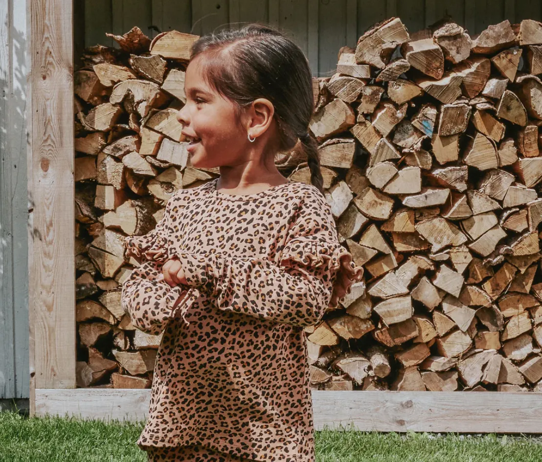Miles the Label Leopard Print Tee