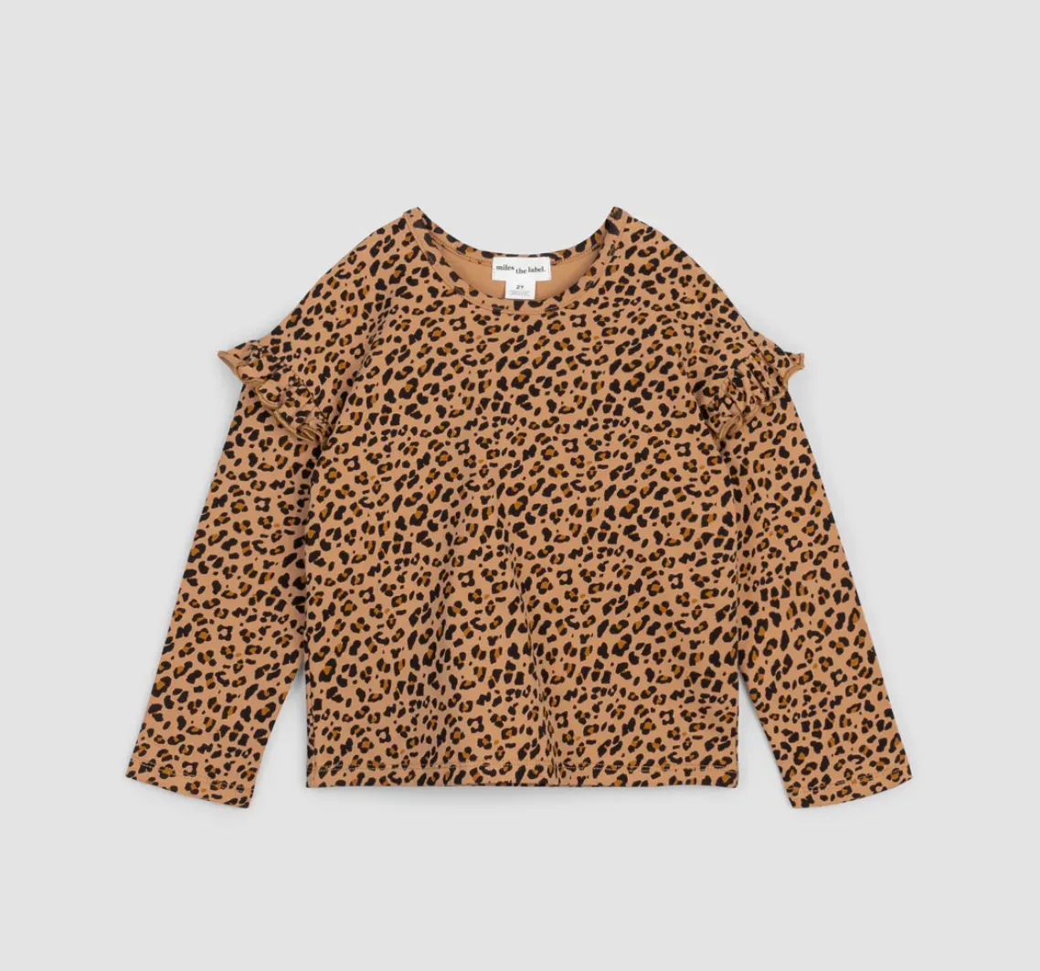Miles the Label Leopard Print Tee