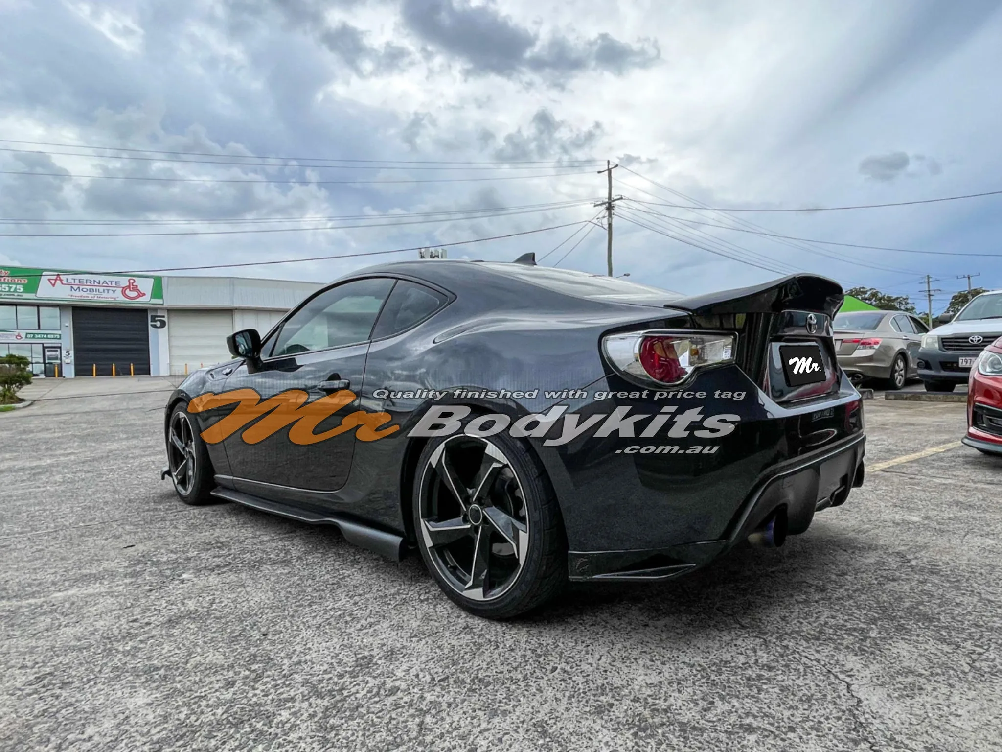 Mr Plastic Made Rocket Bunny Style Side Skirt Extension For Toyota 86 / Subaru BRZ 2012-2021