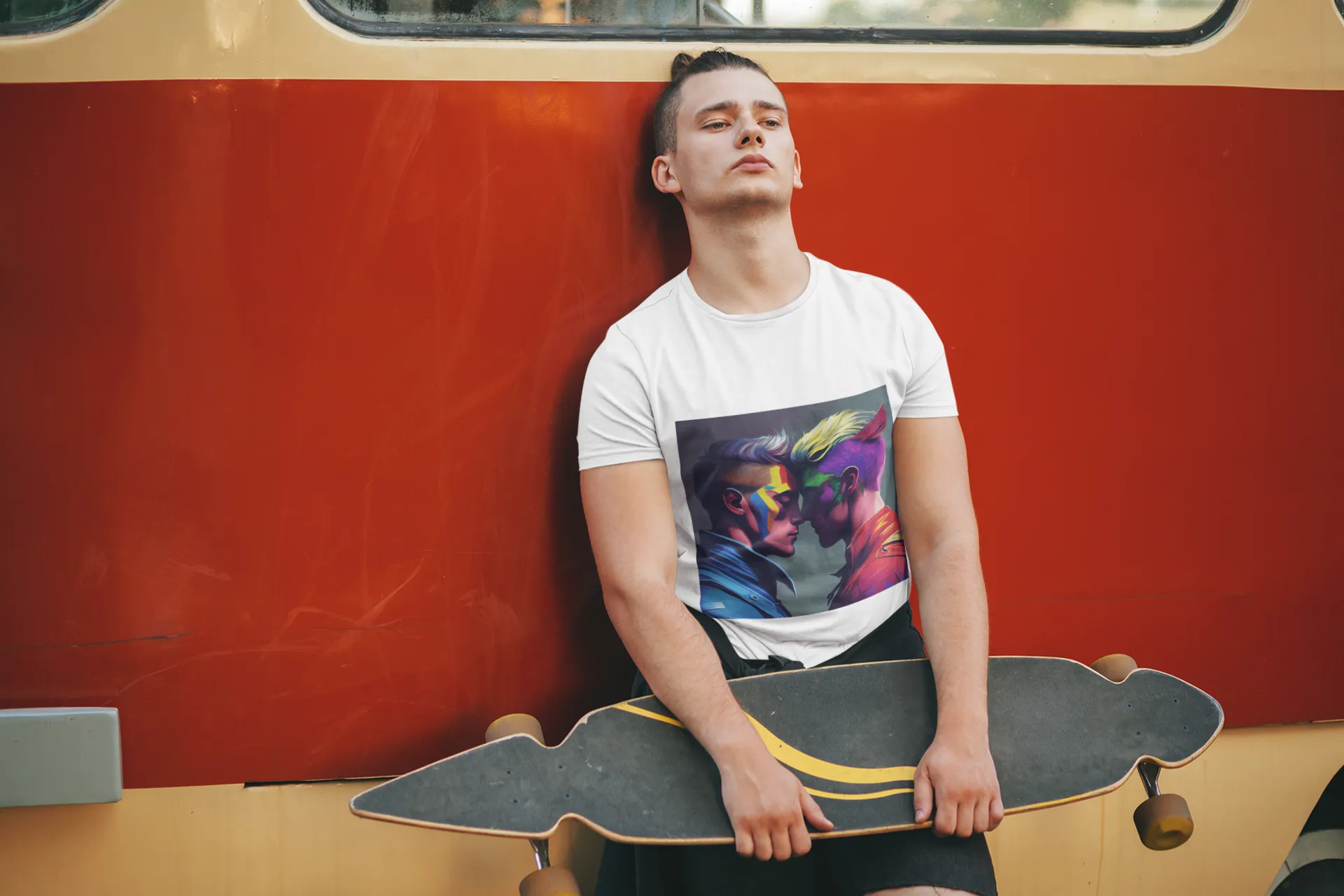 MUS Exclusive Design T-Shirt Two Pride Men