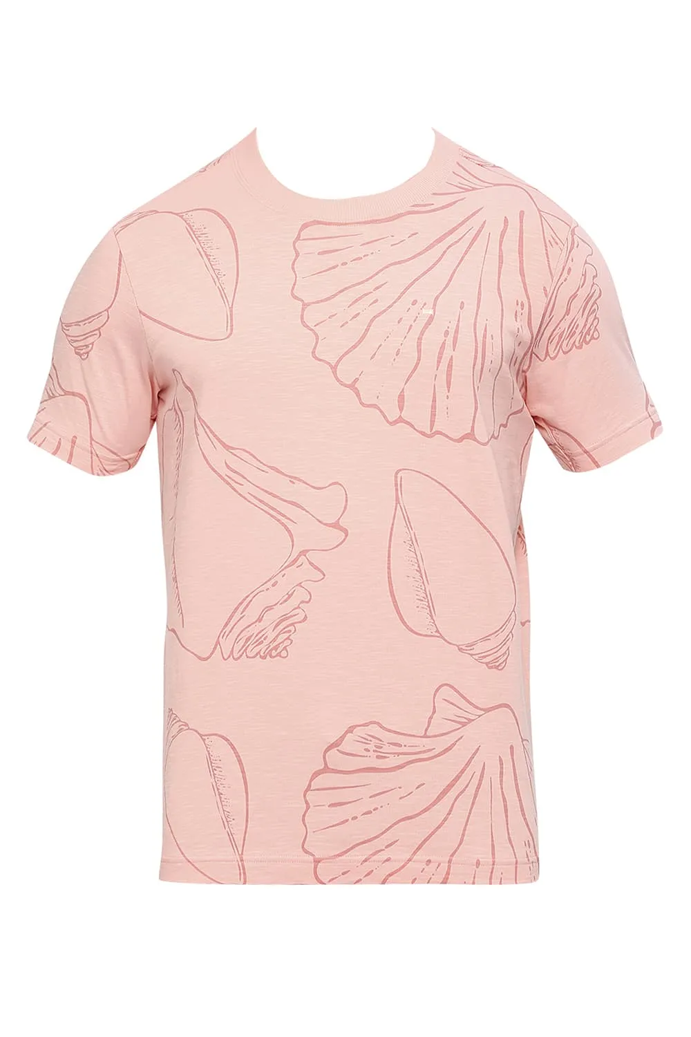 Muscle Fit Cotton Printed Crew T-shirts