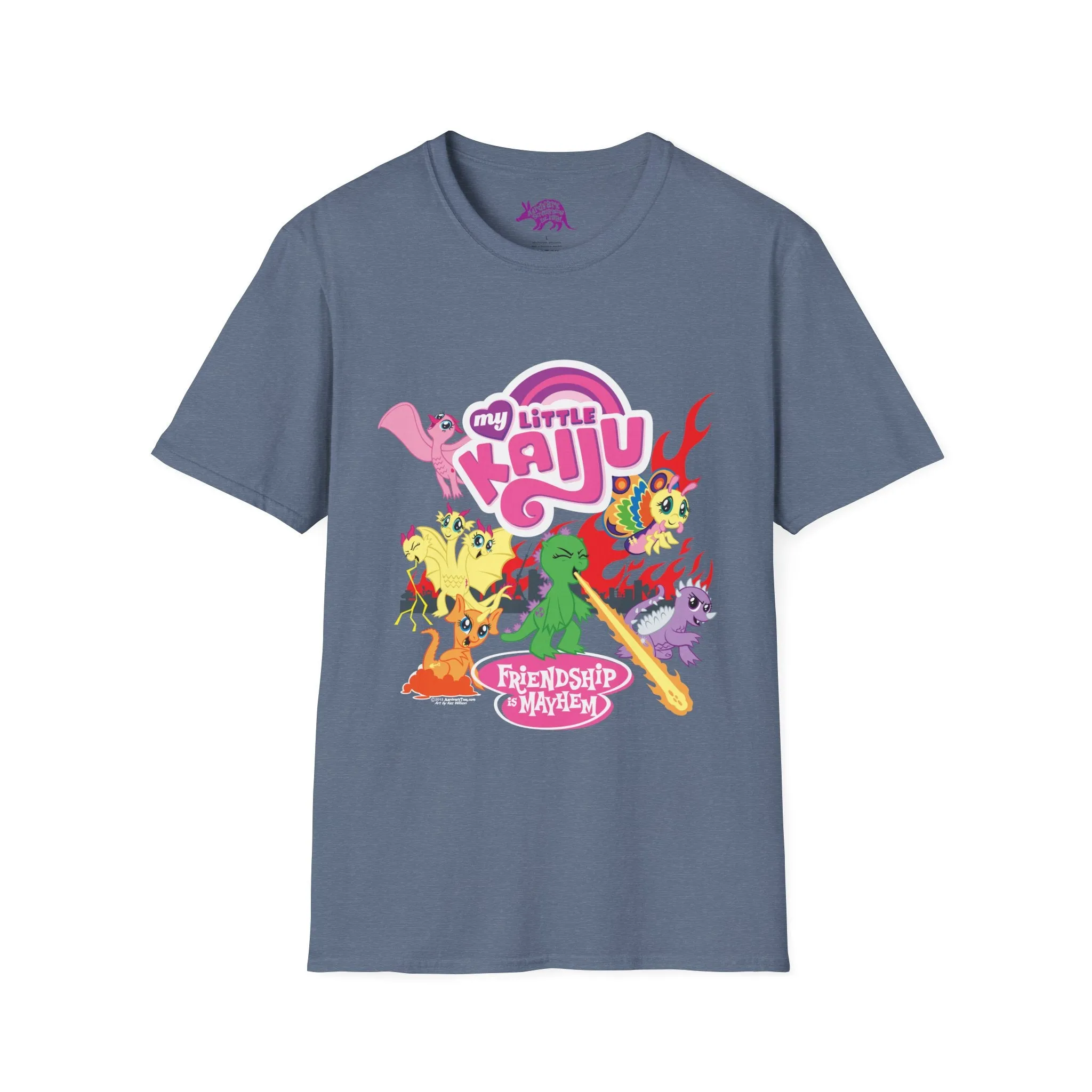 My Little Kaiju - Friendship is Mayhem - MLPFIM Parody Fanshirt