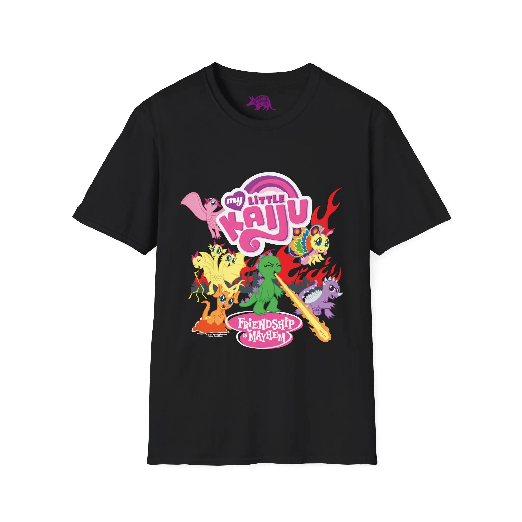 My Little Kaiju - Friendship is Mayhem - MLPFIM Parody Fanshirt